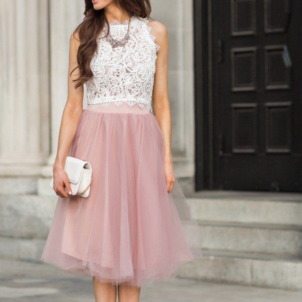 Lace crop top